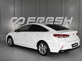 2019 Hyundai Sonata VII (LF) Рестайлинг, белый, 1649000 рублей, вид 2