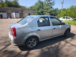2012 Renault Logan I Рестайлинг, серый, 250000 рублей, вид 4