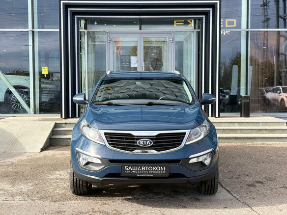 2012 Kia Sportage III, синий - вид 1