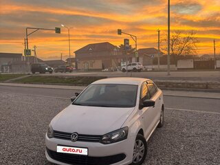 2012 Volkswagen Polo V, белый, 670000 рублей, вид 4