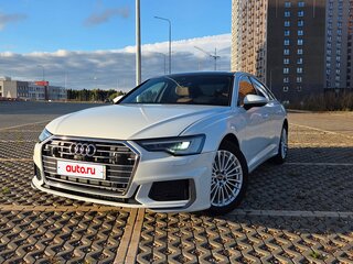 2020 Audi A6 45 TFSI V (C8), белый, 3750000 рублей, вид 1