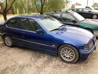 1998 BMW 3 серии Compact 323i III (E36), синий, 765000 рублей, вид 4