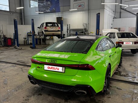 2021 Audi RS 7 II (4K), зелёный, 14490000 рублей, вид 4