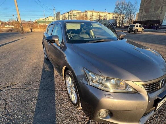 2012 Lexus CT 200h I, серый, 1450000 рублей - вид 13