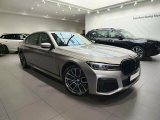 2019 BMW 7 серии Long 730Ld xDrive VI (G11/G12) Рестайлинг, серый, 6398000 рублей, вид 3