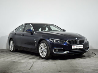 2018 BMW 4 серии Gran Coupe 430i xDrive F32/F33/F36 Рестайлинг, синий, 2659000 рублей, вид 3