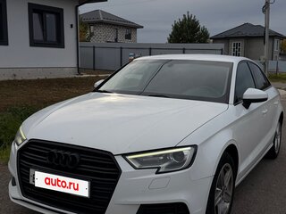 2018 Audi A3 III (8V) Рестайлинг, белый, 1350000 рублей, вид 1