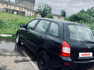 2012 Lada (ВАЗ) Kalina I, чёрный, 160000 рублей, вид 4