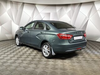 2017 Lada (ВАЗ) Vesta I, зелёный, 909000 рублей, вид 4