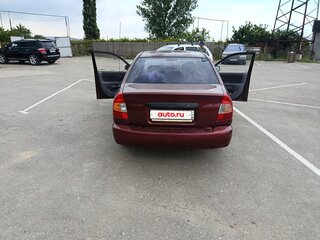 2007 Hyundai Accent ТагАЗ II, красный, 300000 рублей, вид 5