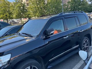 2018 Toyota Land Cruiser 200 Series Рестайлинг 2, чёрный, 5500000 рублей, вид 2
