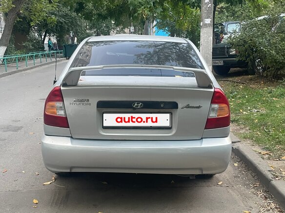 2010 Hyundai Accent ТагАЗ II, серебристый, 450000 рублей - вид 5