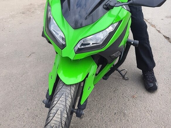 2013 Kawasaki Ninja 300, зелёный, 310000 рублей - вид 1