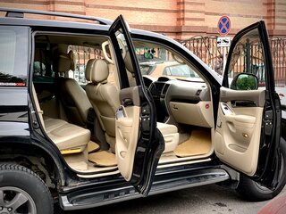 2008 Toyota Land Cruiser Prado 5-speed 120 Series Рестайлинг, чёрный, 2150000 рублей, вид 2