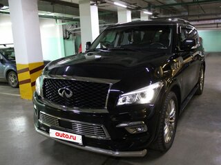 2016 Infiniti QX80 I Рестайлинг, чёрный, 3950000 рублей, вид 1