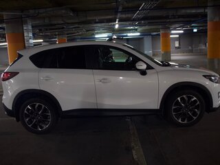 2015 Mazda CX-5 I Рестайлинг, белый, 1900000 рублей, вид 4