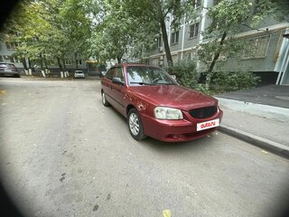 2005 Hyundai Accent ТагАЗ II, красный, 325000 рублей, вид 5