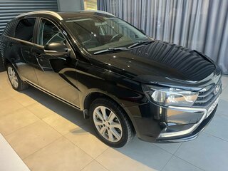 2021 Lada (ВАЗ) Vesta SW I, чёрный, 1047000 рублей, вид 4