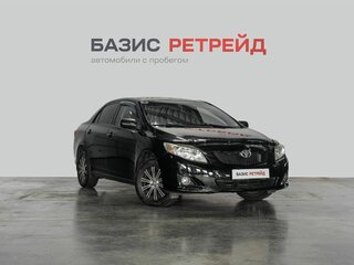 2008 Toyota Corolla X (E140, E150), чёрный, 829000 рублей, вид 3