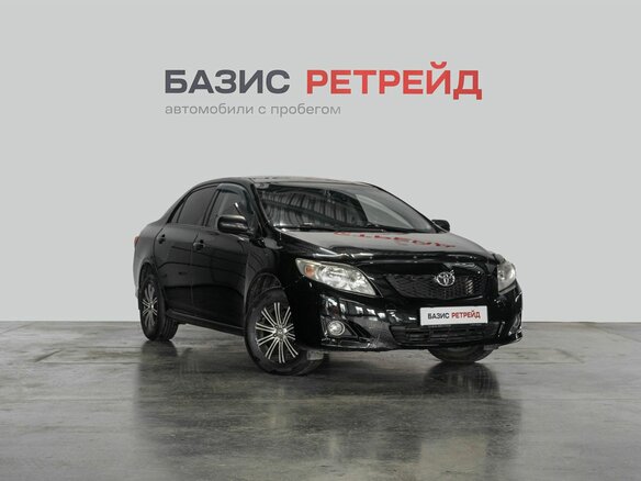 2008 Toyota Corolla X (E140, E150), чёрный, 799000 рублей - вид 2
