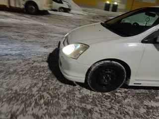 2002 Honda Civic VII, белый, 380000 рублей, вид 5