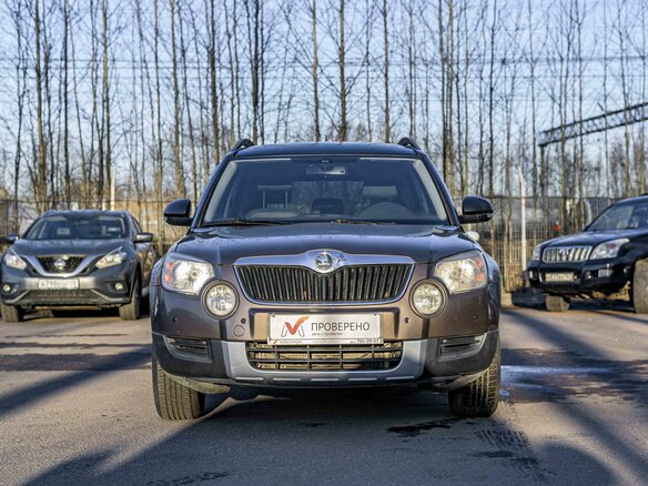 2012 Skoda Yeti I, коричневый - вид 2