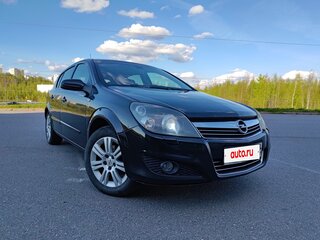 2008 Opel Astra H Рестайлинг, чёрный, 500000 рублей, вид 1