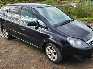 2011 Opel Zafira B Рестайлинг, чёрный, 670000 рублей, вид 1