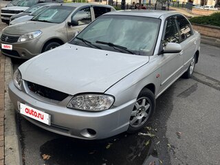 2009 Kia Spectra I Рестайлинг 2, серебристый, 310000 рублей, вид 1