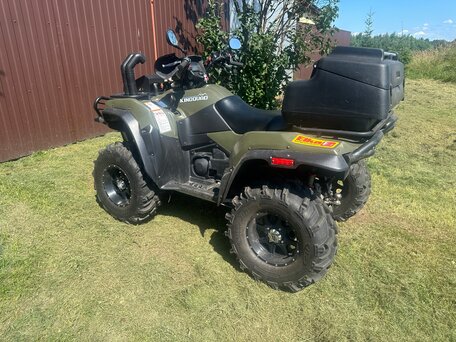 2013 Suzuki KingQuad 750, зелёный, 1050000 рублей, вид 4