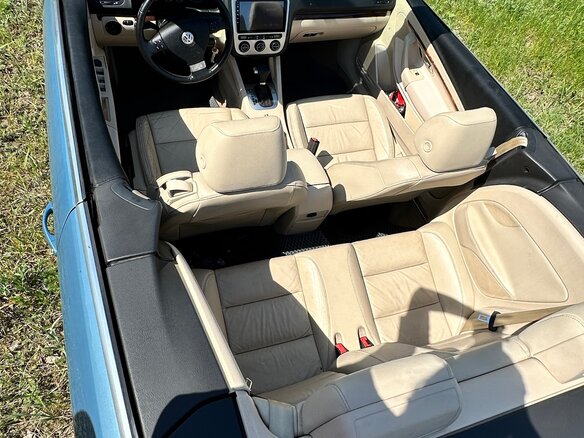 2007 Volkswagen Eos I, синий, 1500000 рублей - вид 18