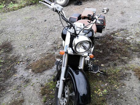 2006 Suzuki Intruder VL 400 Classic, чёрный, 455000 рублей, вид 2