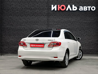 2012 Toyota Corolla X (E140, E150) Рестайлинг, белый, 1250000 рублей, вид 4