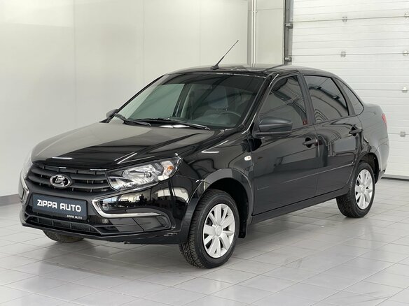 2026 Lada (ВАЗ) Granta I Рестайлинг, чёрный - вид 2