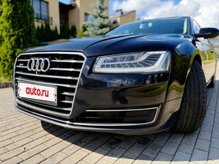 2014 Audi A8 Long III (D4) Рестайлинг, чёрный, 1870000 рублей, вид 3