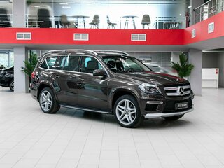 2013 Mercedes-Benz GL-Класс 350 II (X166), коричневый, 3290000 рублей, вид 3