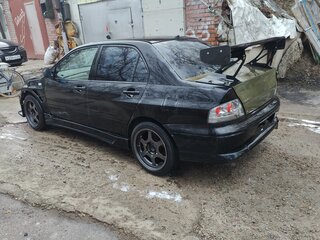 2002 Mitsubishi Lancer Evolution VII, чёрный, 1600000 рублей, вид 4