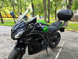 2015 Kawasaki Ninja 650, зелёный, 470000 рублей, вид 1