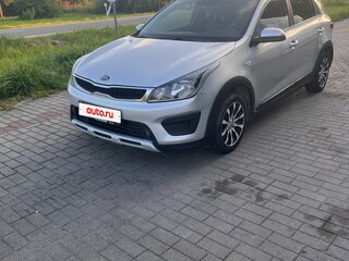 2018 Kia Rio X-Line IV, серебристый, 1250000 рублей, вид 1