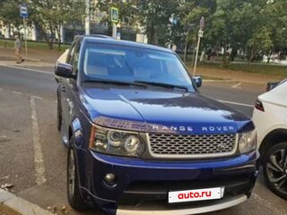 2011 Land Rover Range Rover Sport I Рестайлинг, синий, 1800000 рублей, вид 2