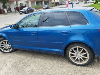 2009 Audi A3 II (8P) Рестайлинг 2, синий, 710000 рублей, вид 5