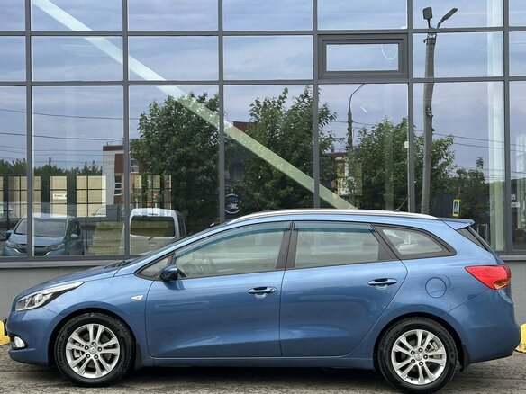 2015 Kia Ceed II Рестайлинг, синий, 1359000 рублей - вид 8