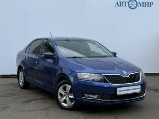 2019 Skoda Rapid I Рестайлинг, синий, 1450000 рублей, вид 3
