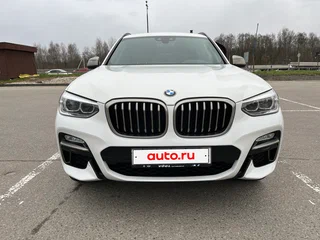 2019 BMW X3 M40d III (G01), белый, 4900000 рублей, вид 2