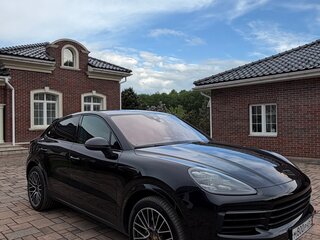 2020 Porsche Cayenne Coupé III, чёрный, 8490000 рублей, вид 1