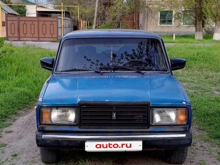 2007 Lada (ВАЗ) 2107, синий, 125000 рублей, вид 1
