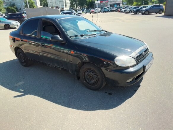 2006 Chevrolet Lanos I, чёрный, 150000 рублей - вид 2