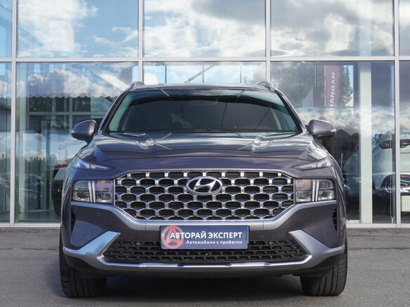 2021 Hyundai Santa Fe IV Рестайлинг, серый, 3643000 рублей - вид 1