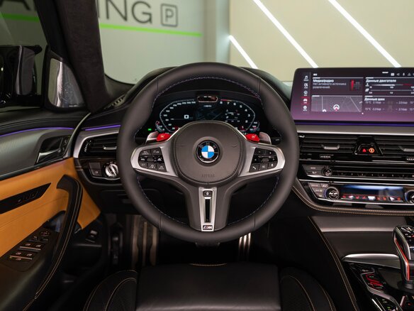 2020 BMW M5 Competition VI (F90) Рестайлинг, синий, 8800000 рублей - вид 22