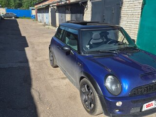 2003 Mini Hatch Cooper S I (R50), синий, 680000 рублей, вид 2